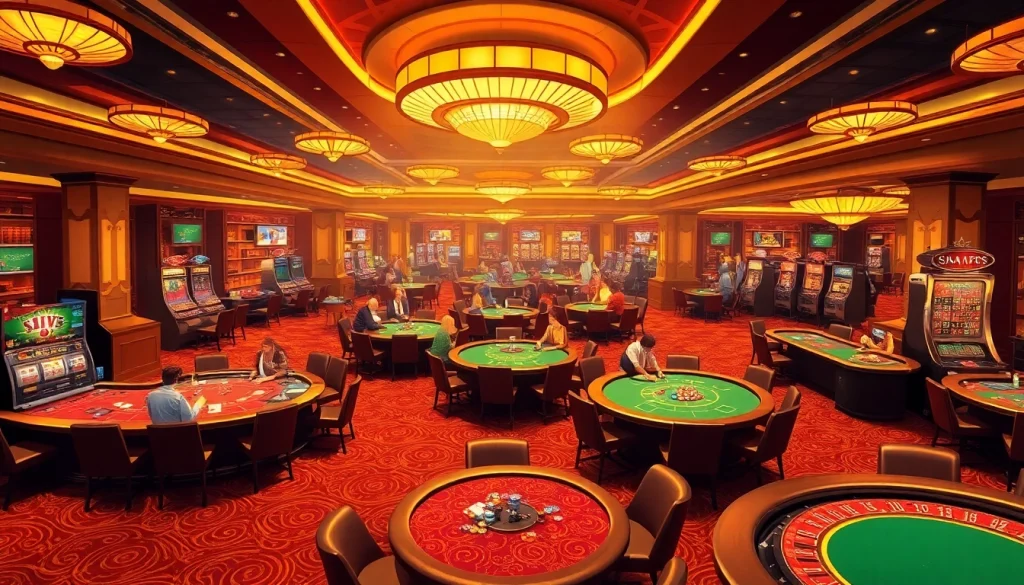 Players experiencing the thrill of high-stakes gaming at 8X BET casino tables with vibrant poker chips.