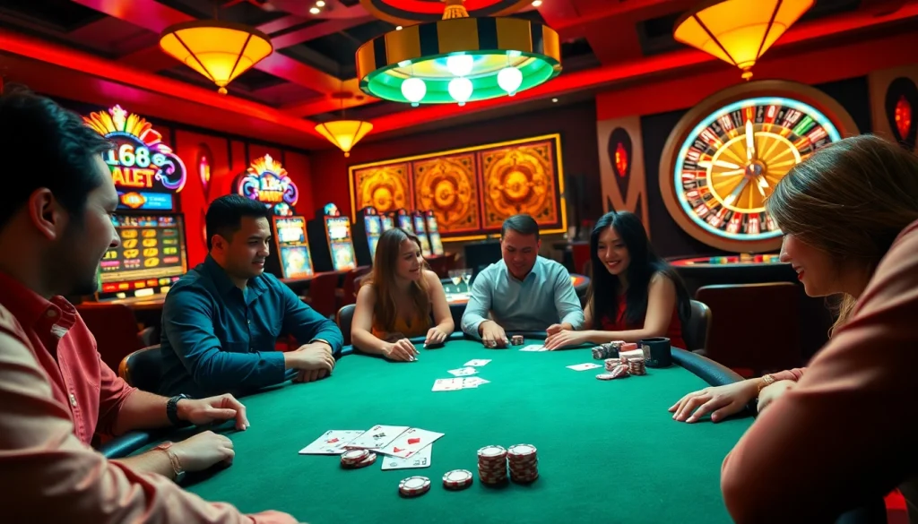 Experience the thrill of high-stakes poker at QQ88's casino table, highlighting intense gameplay and excitement.